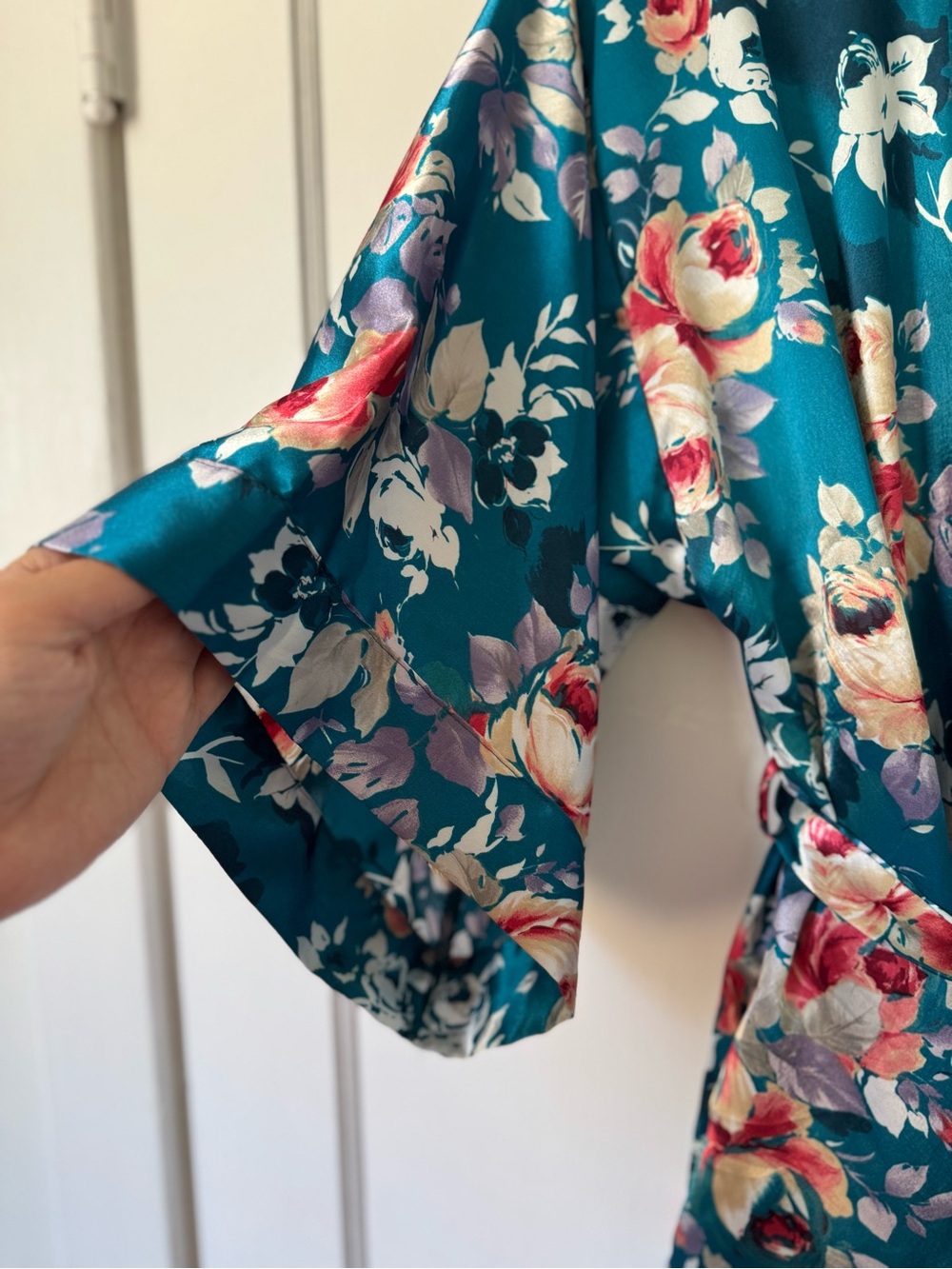 Val Mode Lingerie Short Summer Robe - Picture 7 of 8